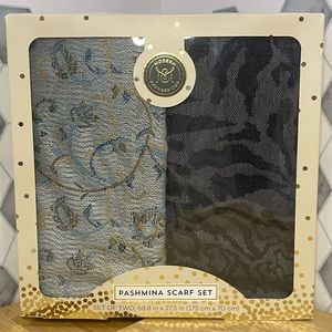 ✌🏼3/$30✌🏼Modern Expressions Pashmina Scarf 2pk Gift Set